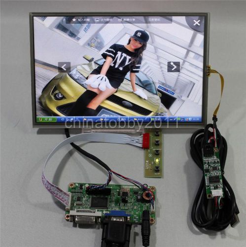 Dvi+vga lcd controller board+10.1inch b101ew05 lp101wx1 1280*800+touch panel for sale