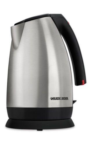 Black &amp; Decker JKC650 Smart Boil Stainless-Steel 1-2/3-Liter Cordless Electric K