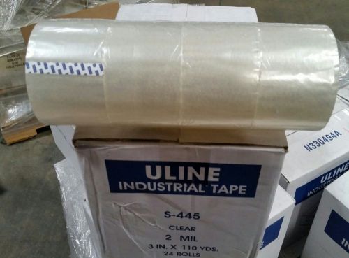 ULINE S445 INDUSTRIAL TAPE- 2 mil- 3in x 110 yrds- 24 Rolls