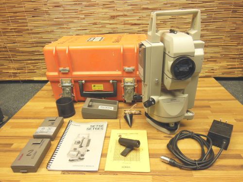 Sokkia SET6E Electronic Total Station Transit with Case &amp; Charger SET 6E