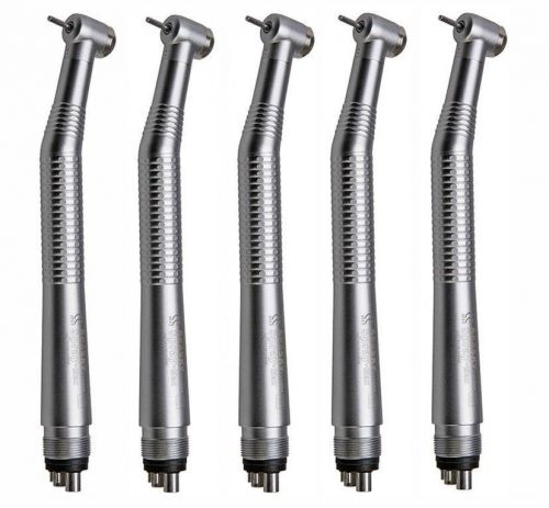 5PCS Dental high speed handpiece push button standard 4 holes NSK style