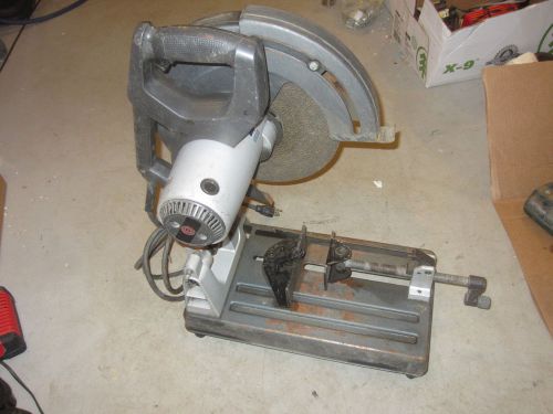 Black &amp; Decker 14&#034; Industrial Metal Chop Saw 2731 - Good Working Condition