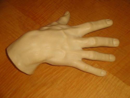 40&#039;s sculpture house new york large very detailed mannequin hand hard rubber for sale