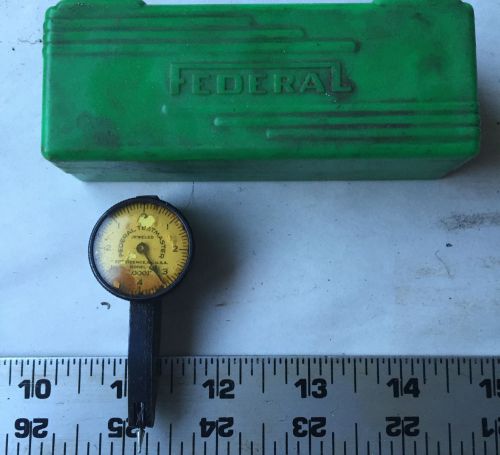 FEDERAL TESTMASTER INDICATOR GAGE IN ORIGINAL CASE