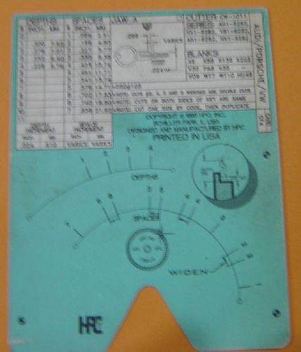 HPC 1200 CF4 Code card like brand new Hardly used Audi / Porsche / VW