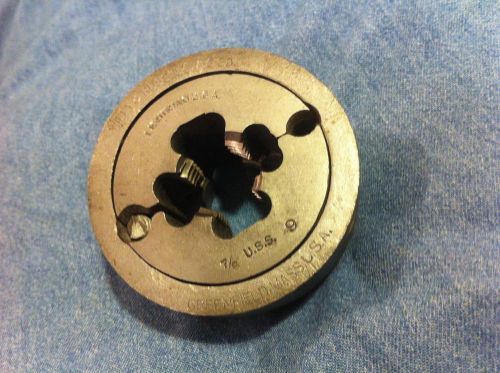 Greenfield 7/8 - 9 split jaw 2 3/4&#034; diameter die machinist taps n tools for sale