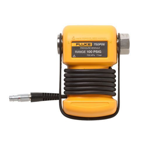 Fluke 750P06 Pressure Module, 0-100 psi - Gauge, Stainless Steel