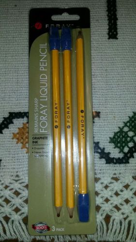 FORAY LIQUID PENCIL 3 PACK BNIP