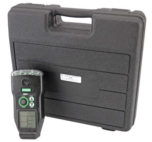 Msa sirius 10050057 c0 h2s 02 lel voc pid multi-gas tester sensor detector +case for sale