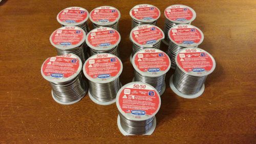 Worthington .125inch Dia. 50/50 Tin/Lead Solder 331753 13LB(13-1lb Spools) -NEW-