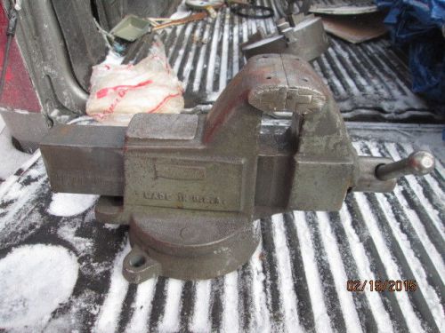 MACHINIST LATHE MILL NICE Large Columbian Bench Machinist Vise