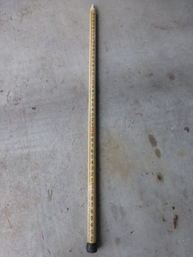 25&#039; Foot Telescoping FIBERGLASS SURVEY GRADE ROD  -Measuring Stick/Pole Level