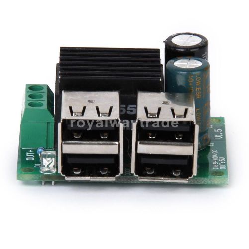 Dc 12v 24v 40v to 5v step down usb step-down power module for mp3 phone pad gps for sale