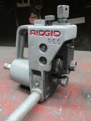 RIDGID 960 GROOVER 1 1/4 - 6&#034; CAPACITY   GOOD COND