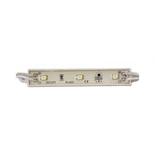 74mm*12mm Waterproof LED Module(SMD 3528,3LEDs,white light) 100pcs/lot