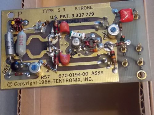 TEKTRONIX 670-0194-00 ASSY  TYPE S3 STROBE BOARD