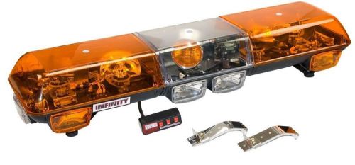 Halogen Light Bar Removable Roof Mount Truck SUV Hazard Warning Flood Tow New