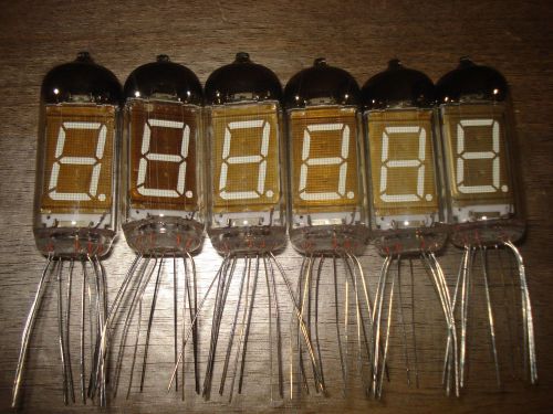 25pcs IV-11 (ИВ-11) VFD NIXIE TUBES RETRO DISPLAY INDICATOR DIGITS, VINTAGE LAMP