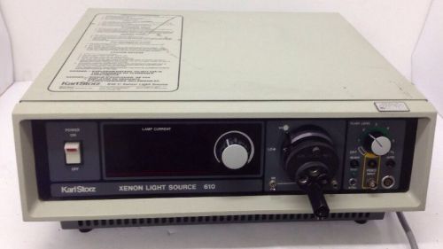 Karl storz xenon light source 610 for sale