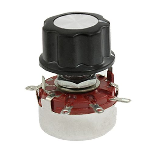 Replacement 6mm Shaft Dia 470K Ohm 2W Pots Potentiometer w Knob