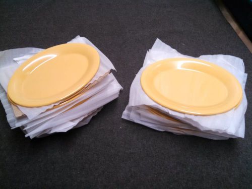 Carlisle Melamine Platter 9 1/2&#034; NEW YELLOW