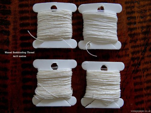 Waxed Bookbinding Thread - Heavyweight (18/3) x 40 metres.