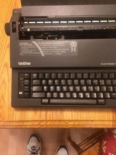 Brother SX-14 Electronic Typewriter works