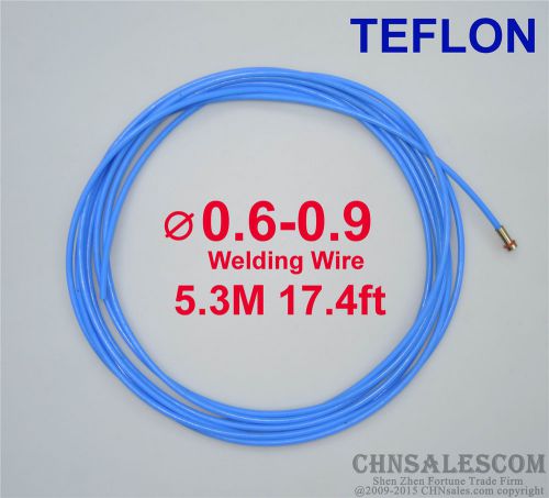 European style mig mag teflon liner 0.6-0.9 welding wire connectors 5.3m 17.4ft for sale