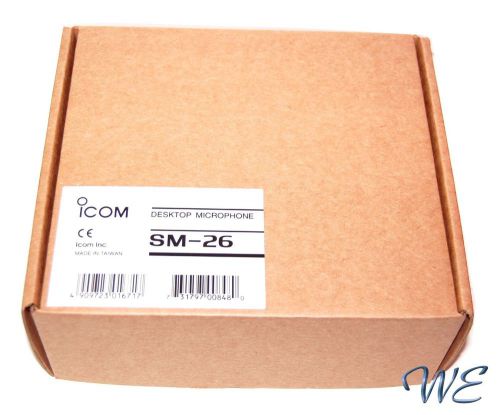 NEW ICOM SM-26 Desk Mic Modular plug for LMR Mobile IC-F9511 IC-FR5000 IC-FR6000