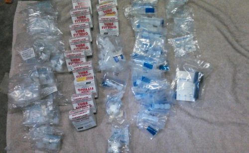 Norton chemfluor tube fittings for sale