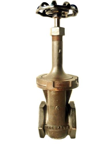 Walworth 3&#034; Gate Valve Class 150 Bronze Body NEW