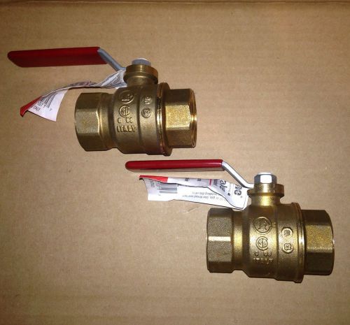 1&#034; Brass Ball Valve