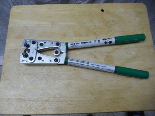 Greenlee k05-1gl crimper for sale