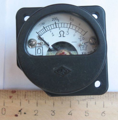 Vintage Ohmmeter Steampunk Industrial!