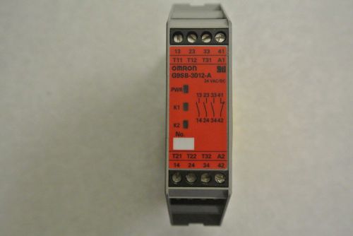 OMRON G9SB-3012-C SAFETY RELAY UNIT 24VAC/DC