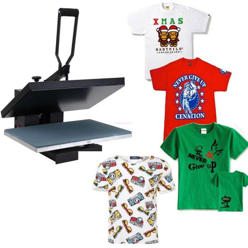 16&#034; x 24&#034; Clamshell T-Shirt Heat Transfer Press Sublimation Machine Printer