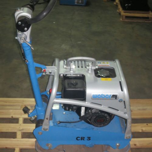 Weber wacker walk behind compactor honda engine reversible excellent tamper for sale