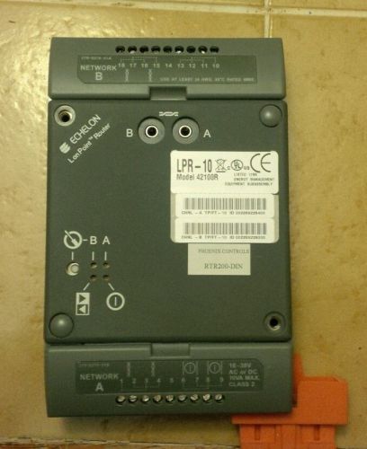 LPR-10 42100R Router Module TP/FT-10 to TP/FT-10 with Echelon model 48222R