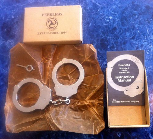 Peerless Handcuffs circa 1984 New in Box