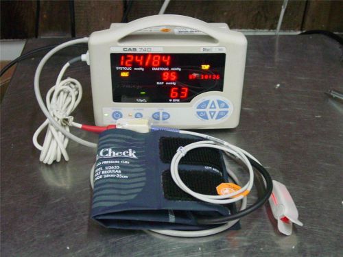 CAS 740 Vital Signs Monitor SPo2, NIBP, OxiMax