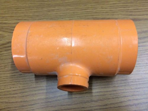 Blazemaster 2.5&#034; x 1&#034; cpvc fire sprinkler tee fittings quantity of 25