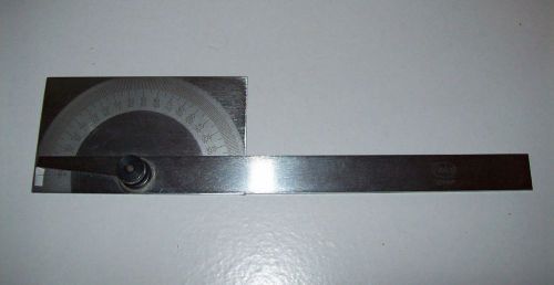 Helios Rectangular Head Machinist Protractor