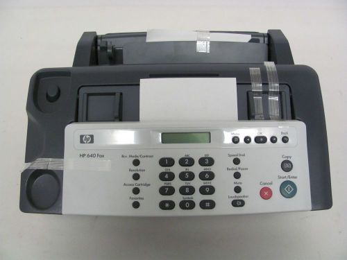 HP 640 Inkjet Fax Machine