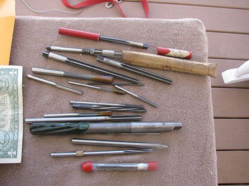 18 reamers reamer  tools  tool machinist toolmaker