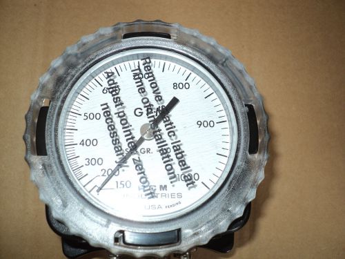 RCM 6-81-R-1000 FLOWMETER , MAX PRESSURE 180 PSIG , TMP 212 F