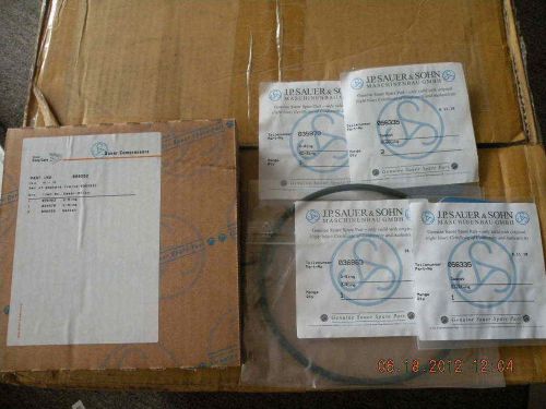 NEW J.P. Sauer &amp; Sohn 069232 SET OF GASKETS (VALVE 036959)