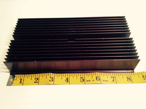 Large Aluminum Heatsink 8 1/4&#034; X 4 3/8&#034;&#034; X 1 3/8&#034;  Weighs 1lb 14 oz