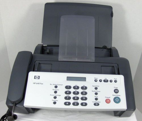 HP  640 Inkjet Fax Machine - Used - In Good Working Condition.....