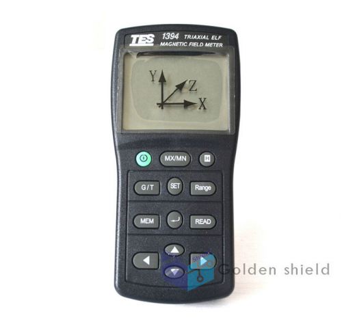 TES- 1394S ElectroMagnetic Field Tester 30 Hz to 2000 Hz  EMF Tester