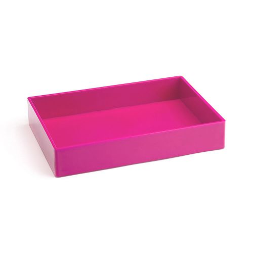 Poppin pink medium accessory tray office supplies desk organizer for sale
